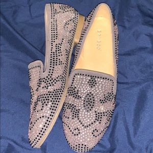 Bamboo studded loafers